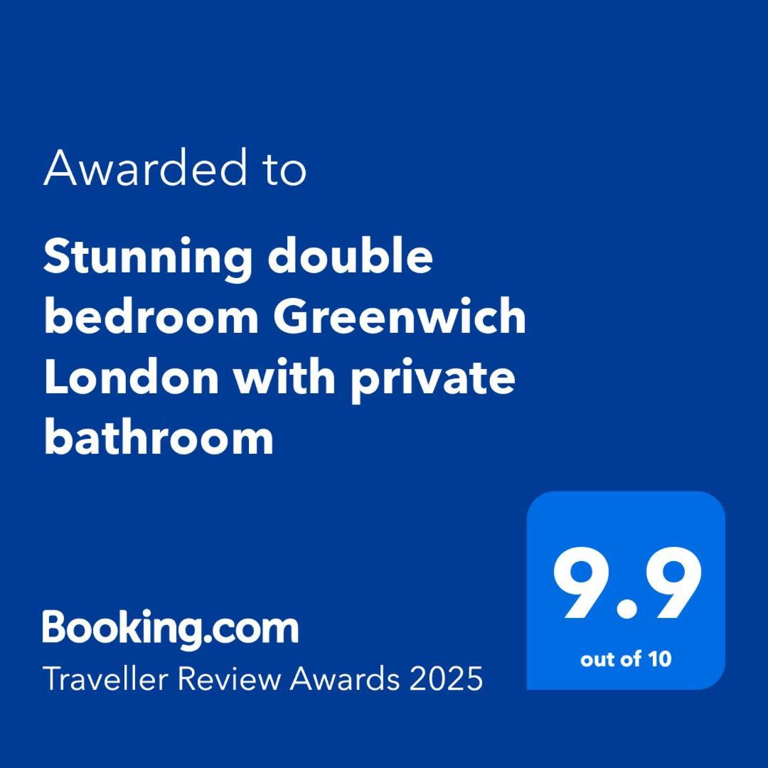 Stunning Double Bedroom Greenwich London With Private Bathroom Exterior photo